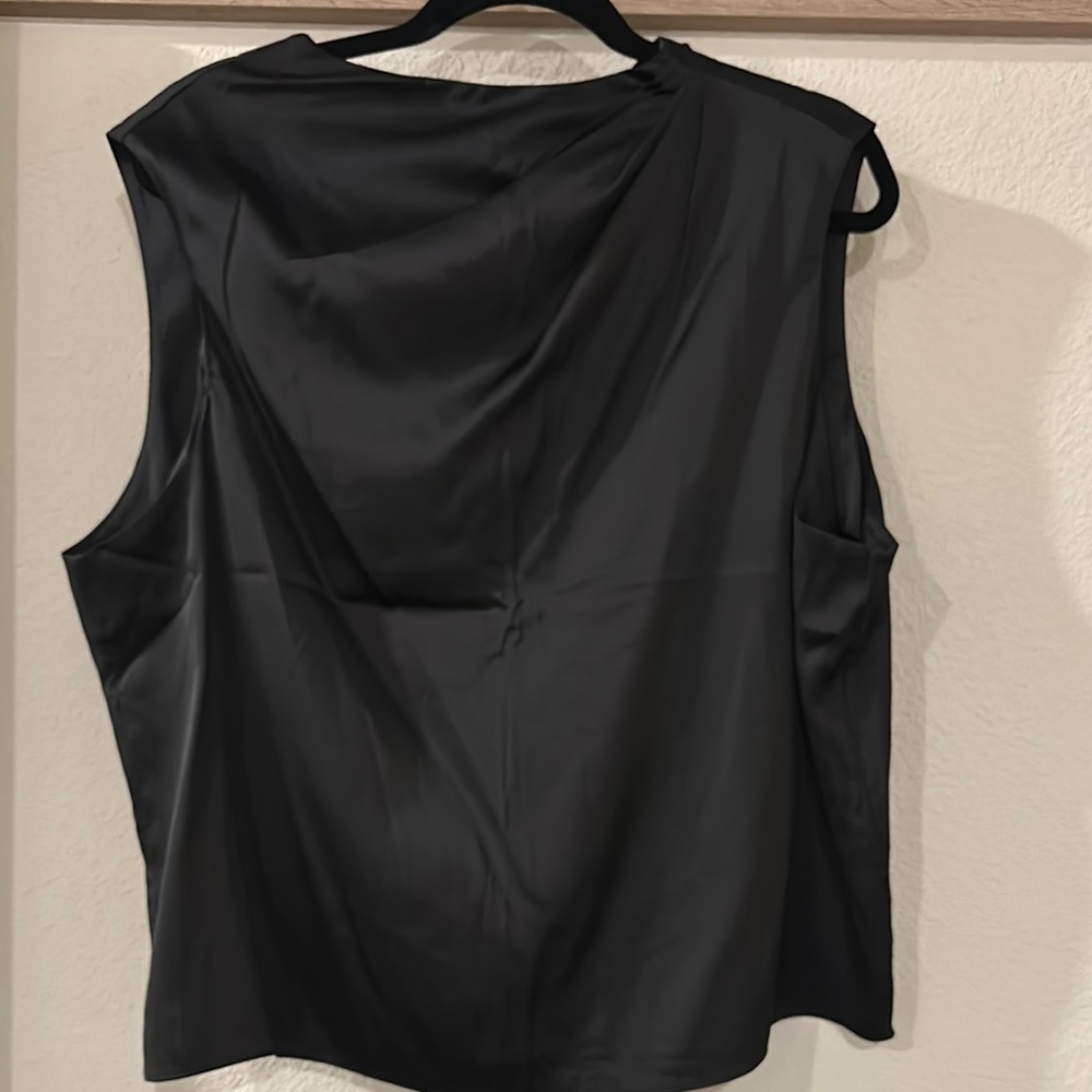 Elegant Black Sleeveless Top